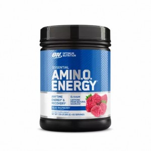 Optimum Nutrition ESSENTIAL AMIN.O. ENERGY® Blue Raspberry 1.29 lb (65 Servings) Amino Energy Powder | 68271HZGE