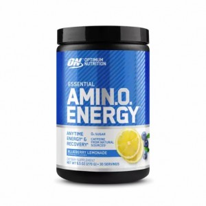 Optimum Nutrition ESSENTIAL AMIN.O. ENERGY® Blueberry Lemonade 0.6 lb (30 Servings) Amino Energy Powder | 34567NKLE