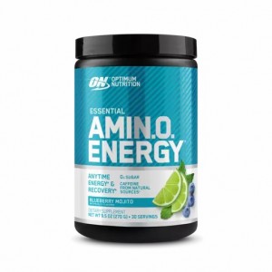 Optimum Nutrition ESSENTIAL AMIN.O. ENERGY® Blueberry Mojito 0.6 lb (30 Servings) Amino Energy Powder | 27936RYXM