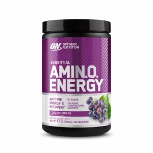 Optimum Nutrition ESSENTIAL AMIN.O. ENERGY® Concord Grape 0.6 lb (30 Servings) Amino Energy Powder | 64132RFLJ