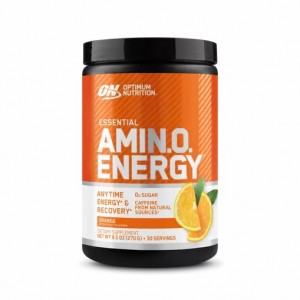 Optimum Nutrition ESSENTIAL AMIN.O. ENERGY® Orange 0.6 lb (30 Servings) Amino Energy Powder | 27436WAEX