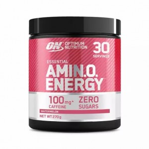 Optimum Nutrition Essential AMIN.O. Energy Watermelon 270 grams (30 Servings) Amino Energy Powder | 48276VXTG