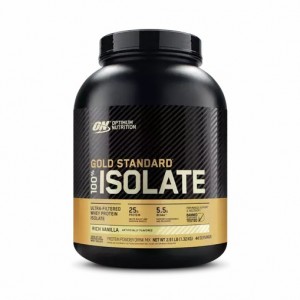Optimum Nutrition GOLD STANDARD® 100% Isolate Rich Vanilla 2.91 lb (44 Servings) Protein Powder | 41826QIYA