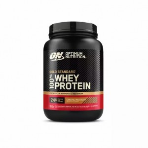 Optimum Nutrition GOLD STANDARD 100% WHEY™ *new* Caramel Macchiato 2 lb (28 Servings) Whey Protein Powder | 82957TWSG