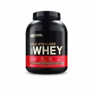 Optimum Nutrition GOLD STANDARD 100% WHEY™ Chocolate Malt 5 lb (73 Servings) Whey Protein Powder | 32175JUDV
