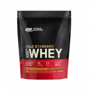 Optimum Nutrition GOLD STANDARD 100% WHEY™ Chocolate Peanut Butter 1.5 lb (22 Servings) Whey Protein Powder | 76384ZMQJ