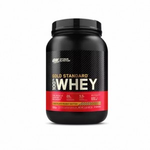 Optimum Nutrition GOLD STANDARD 100% WHEY™ Chocolate Peanut Butter 2 lb (27 Servings) Whey Protein Powder | 19374EADQ