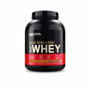 Optimum Nutrition GOLD STANDARD 100% WHEY™ Chocolate Peanut Butter 5 lb (68 Servings) Whey Protein Powder | 21369ZJNM