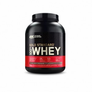 Optimum Nutrition GOLD STANDARD 100% WHEY™ Double Rich Chocolate 5 lb (74 Servings) Whey Protein Powder | 76259EAWZ