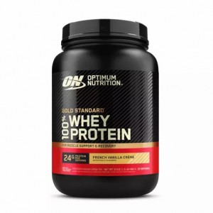 Optimum Nutrition GOLD STANDARD 100% WHEY™ French Vanilla Creme 1.5 lb (22 Servings) Whey Protein Powder | 98523VLCQ