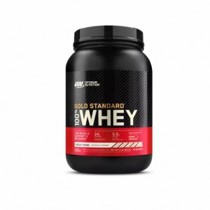 Optimum Nutrition GOLD STANDARD 100% WHEY™ Rocky Road 2 lb (28 Servings) Whey Protein Powder | 35018NKRJ