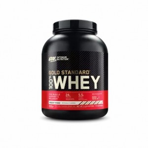 Optimum Nutrition GOLD STANDARD 100% WHEY™ Rocky Road 5 lb (72 Servings) Whey Protein Powder | 07189ZXFJ