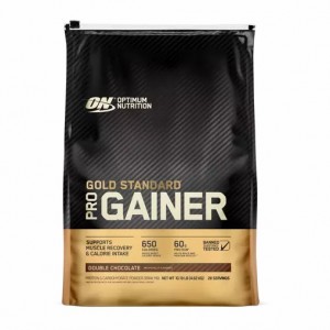 Optimum Nutrition GOLD STANDARD® Pro Gainer Double Chocolate 10.19 lb (28 Servings) Gold Standard Pro Gainer | 87216JSDY