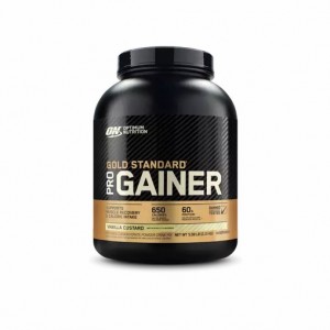 Optimum Nutrition GOLD STANDARD® Pro Gainer Vanilla Custard 5.09 lb (14 Servings) Gold Standard Pro Gainer | 32964TESD