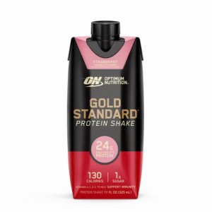 Optimum Nutrition GOLD STANDARD® Ready To Drink Protein Shake *new* Strawberry 12 Cartons (12 Servings) Protein Shake | 35109HNTJ
