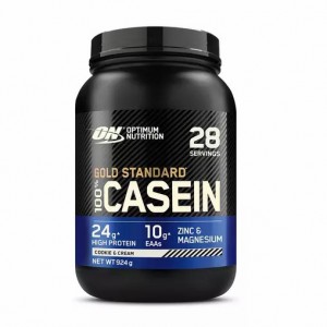Optimum Nutrition Gold Standard 100% Casein Cookies & Cream 924 grams (28 Servings) Protein Powder | 94785STKG