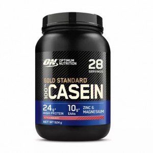Optimum Nutrition Gold Standard 100% Casein Strawberry Delight 924 grams (28 Servings) Protein Powder | 42539TCDU