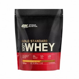 Optimum Nutrition Gold Standard 100% Whey Protein Powder Chocolate Peanut Butter 480 grams (15 Servings) Whey Protein Powder | 82346NBKY