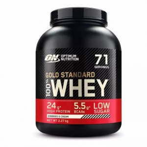 Optimum Nutrition Gold Standard 100% Whey Protein Powder Cookies & Cream 2.27 kg (71 Servings) Whey Protein Powder | 27819VRPJ