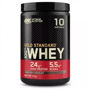 Optimum Nutrition Gold Standard 100% Whey Protein Powder Double Rich Chocolate 310 grams (10 Servings) Whey Protein Powder | 23467WPVC