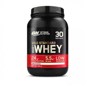 Optimum Nutrition Gold Standard 100% Whey Protein Powder Unflavoured 900 grams (30 Servings) Whey Protein Powder | 62739TVHR