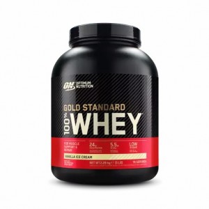 Optimum Nutrition Gold Standard 100% Whey Protein Powder Vanilla Ice Cream 2.28 kg (76 Servings) Whey Protein Powder | 20478GSBT