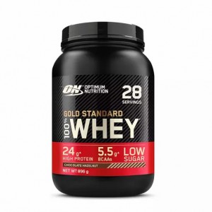 Optimum Nutrition Gold Standard 100% Whey Protein Powder Chocolate Hazelnut 896 grams (28 Servings) Whey Protein Powder | 97341REYS