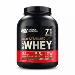 Optimum Nutrition Gold Standard 100% Whey Protein Powder Chocolate Hazelnut 2.27 kg (71 Servings) Whey Protein Powder | 41760TRCL