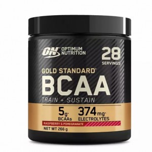 Optimum Nutrition Gold Standard BCAA Train + Sustain Raspberry & Pomegranate 266 grams (28 Servings) Protein Powder | 24165ZIXT