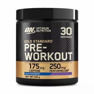 Optimum Nutrition Gold Standard Pre-Workout Blue Raspberry 330 grams (30 Servings) Gold Standard Pre Workout | 12543HKCA