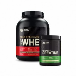Optimum Nutrition Gold Standard Whey & Creatine Stack Whey Protein Powder | 47285XPIJ