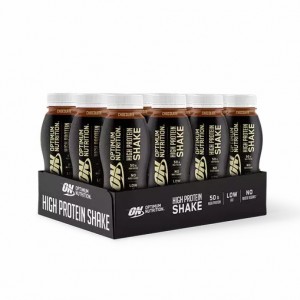 Optimum Nutrition Optimum Protein Shake Chocolate 6000 ml (12 bottles) Protein Shake | 20684WJHR