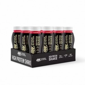 Optimum Nutrition Optimum Protein Shake Strawberry 6000 ml (12 bottles) Protein Shake | 26794GLRX