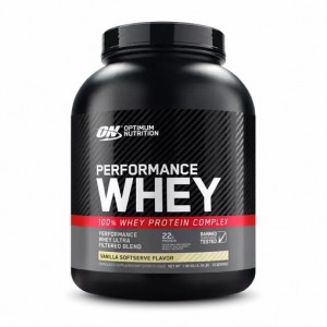 Optimum Nutrition Performance Whey Vanilla 1.95kg Whey Protein Powder | 62473DZSN