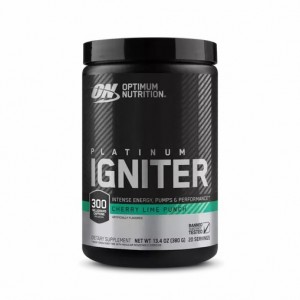 Optimum Nutrition Platinum Igniter Cherry Lime Punch 0.84 lb (20 Servings) Protein Powder | 42956CIKH