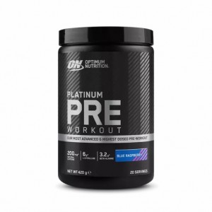 Optimum Nutrition Platinum Pre-workout Blue Raspberry 420 grams (20 Servings) Gold Standard Pre Workout | 01659FQAT