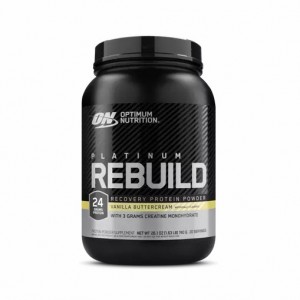 Optimum Nutrition Platinum Rebuild Vanilla Buttercream 1.63 lb (20 Servings) Protein Powder | 02147WPSG