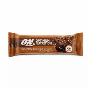 Optimum Nutrition Protein Bar Chocolate Brownie Crunch 65 grams (1 Bars) Protein Bar | 98046WPQA