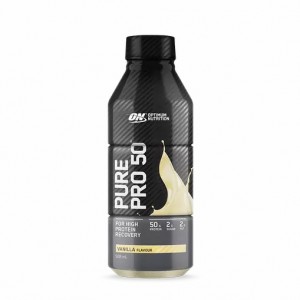 Optimum Nutrition Pure Pro 50 Vanilla 508ml (12 bottles) Protein Shake | 57034ZBWS