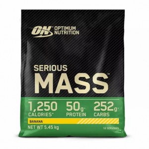 Optimum Nutrition Serious Mass Banana 5.45 kg - Notify me Serious Mass | 46835VJBF