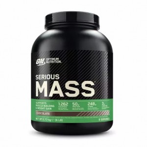Optimum Nutrition Serious Mass Gainer Chocolate 2.73 kg (8 Servings) Serious Mass | 67490MFVO