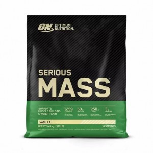 Optimum Nutrition Serious Mass Vanilla 5.45 kg (16 Servings) Serious Mass | 40239QBHU