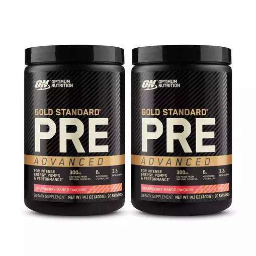 Optimum Nutrition 2x GOLD STANDARD® Pre Advanced (20 serv) Bundles | 07158XYUQ