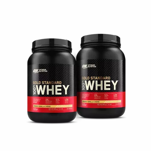 Optimum Nutrition 2x Gold Standard 100% Whey Protein (908g) Bundles | 27580ANUZ