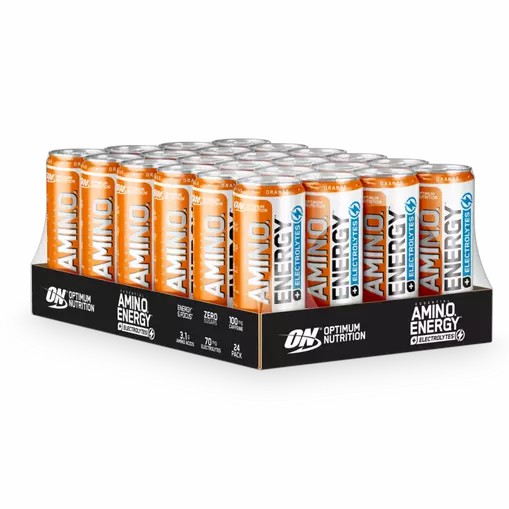 Optimum Nutrition Amino NRG + Electrolytes Orange 24 Piece (6000 ml) Amino Energy Electrolytes | 25084FJYN