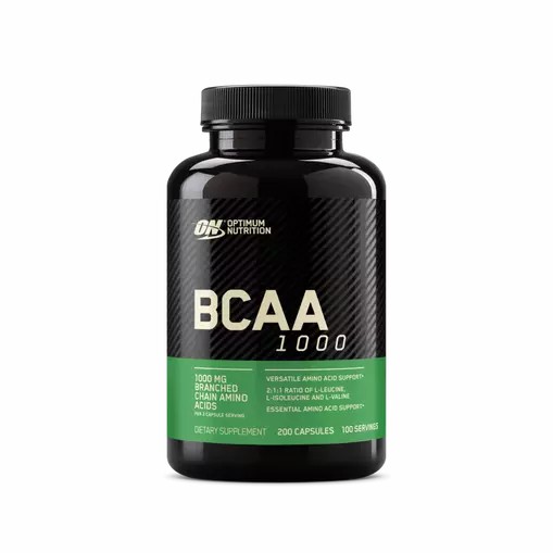 Optimum Nutrition BCAA 1000 200 Capsules (100 Servings) Bcaa 1000 | 52741XLMS