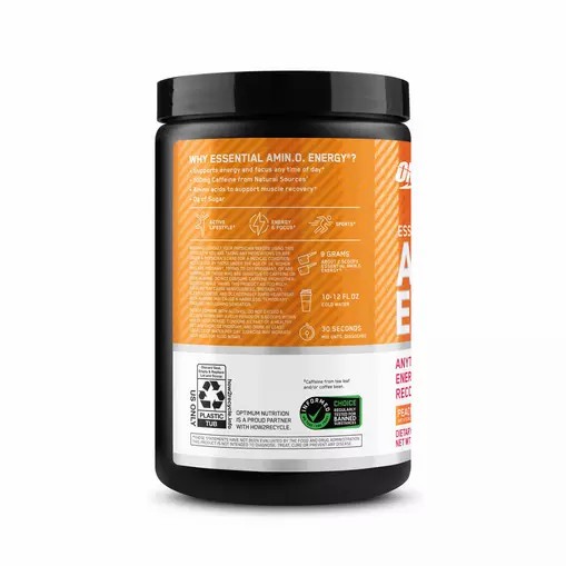 Optimum Nutrition ESSENTIAL AMIN.O. ENERGY® *new* Peach Mango Tango - Notify Me 0.6 lb - Notify me Amino Energy Powder | 70124CQPU