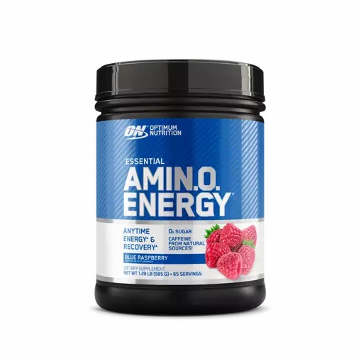Optimum Nutrition ESSENTIAL AMIN.O. ENERGY® Blue Raspberry 1.29 lb (65 Servings) Amino Energy Powder | 68271HZGE