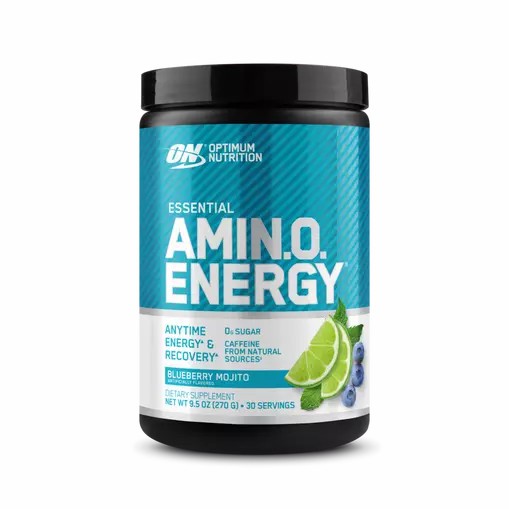 Optimum Nutrition ESSENTIAL AMIN.O. ENERGY® Blueberry Mojito 0.6 lb (30 Servings) Amino Energy Powder | 27936RYXM