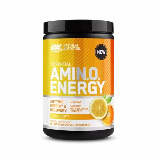 Optimum Nutrition ESSENTIAL AMIN.O. ENERGY® Citrus Spritz 0.6 lb (30 Servings) Amino Energy Powder | 17328BPJI